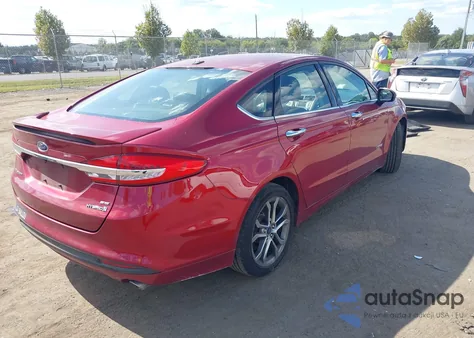 2017 Ford Fusion Hybrid Se from USA, damaged, VIN 3FA6P0LU3HR222666